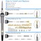 137PCS Wood burning Kit, DIY Creative Tool Set Soldering Woodburning Pen with Adjustable Temperature and Wood Piece for Embossing Carving Tips